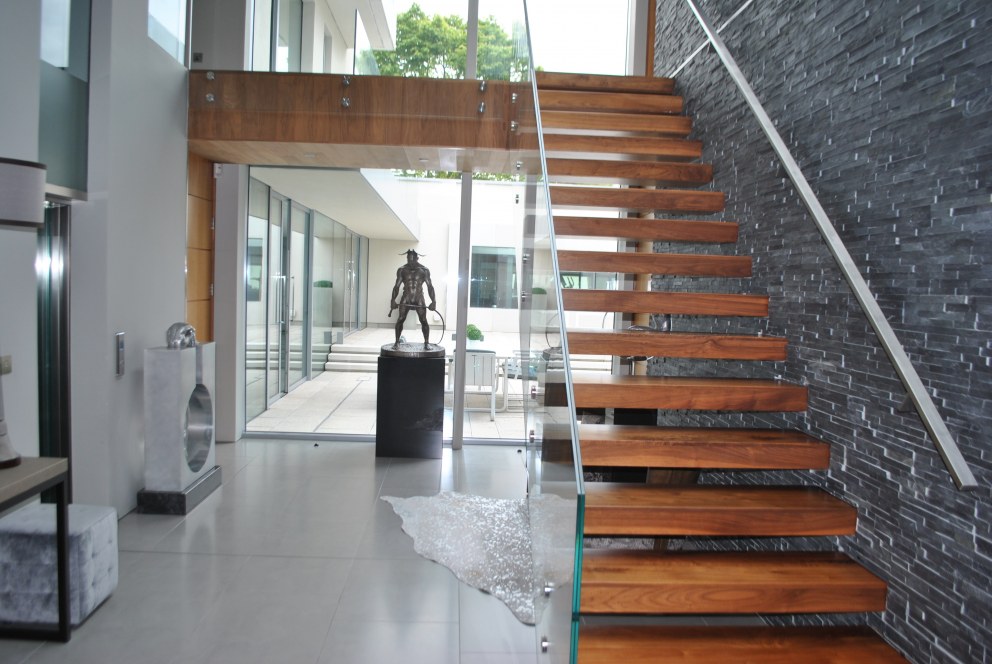 Award winning new build in Glasgow | Entrance hallway | Interior Designers